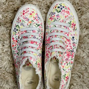 Rocket Dog Floral Slip-On Sneakers